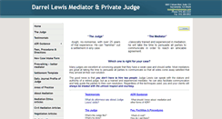 Desktop Screenshot of mediatorjudge.com